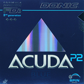 多尼克DONIC Acuda Blue P2 （13022）涩性反胶乒乓球套胶