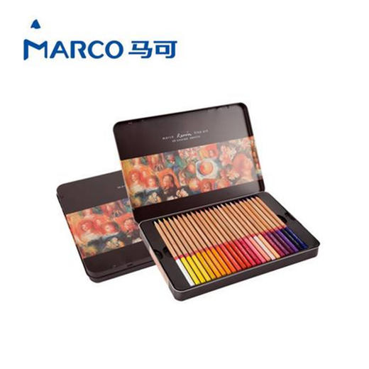 马可雷诺阿油性彩铅3100专业油性彩铅高级美术铁盒装 商品图1