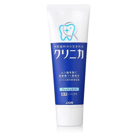 日本狮王CLINICA酵素洁净牙膏薄荷味130g/支*2 分解牙垢美白牙齿 商品图0