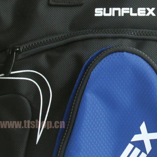 阳光SUNFLEX 乒乓球运动包 TH200黑蓝色 新颖设计 颜色互搭 功能多用 大小适中 商品图2