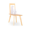 【xiangcasa】原创设计动物系列 萌宠椅北欧大小动物座椅 实木手工打造 - 预售 商品缩略图5