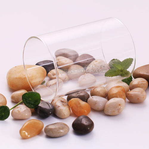 玻璃管菲艾利精透双通管 造景装盘 创意菜品 融合菜 意境菜盛器 7*10厘米【大号】 商品图3