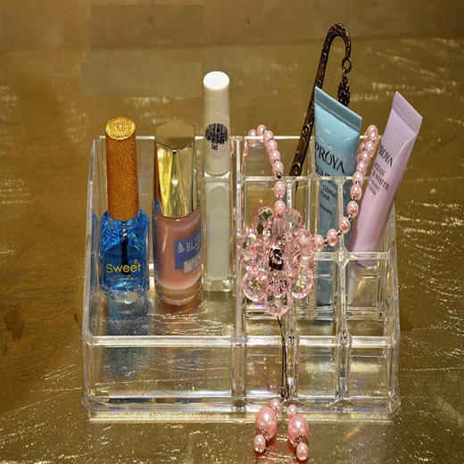 【收纳盒】。创意礼品收纳盒组合套装透明化妆盒塑料盒 商品图1
