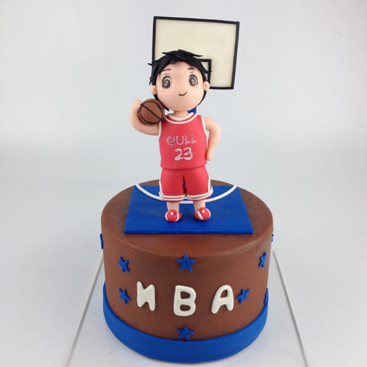 篮球小子【翻糖蛋糕】