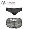 Candy la vie 奶糖派 黑色蕾丝女士内裤 202C002 商品缩略图0