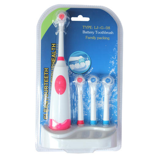 【家用电器】*防水旋转式电动牙刷 成人儿童护齿自动牙刷 商品图2