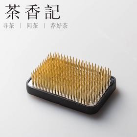 茶香记 剑山花插 日本剑山小原流剑山 池坊花道插花剑山 花器