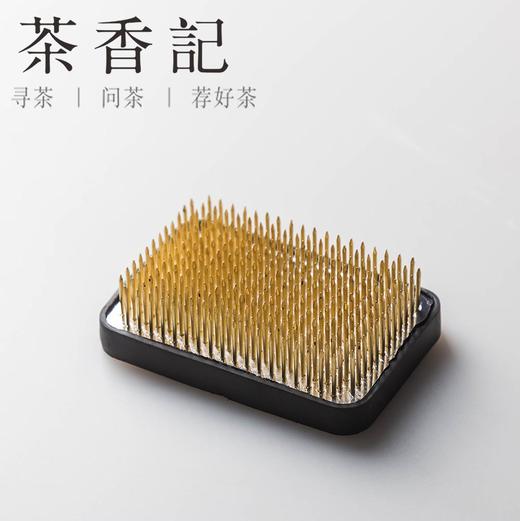 茶香记 剑山花插 日本剑山小原流剑山 池坊花道插花剑山 花器 商品图0