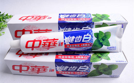 【牙膏】*中华健齿白 牙膏 炫动果味清新薄荷 商品图2