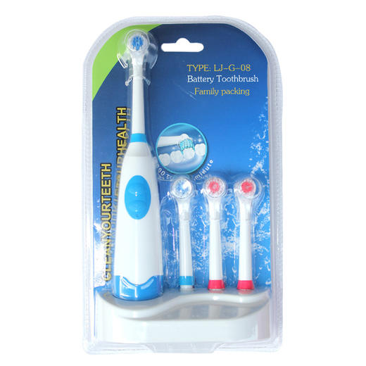 【家用电器】*防水旋转式电动牙刷 成人儿童护齿自动牙刷 商品图1