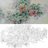 横幅四尺六尺工笔花鸟白描底稿-孙锡之-葡萄蝈蝈-A066 商品缩略图0