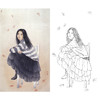 崔景哲竖幅工笔现代仕女人物白描底稿-B020 商品缩略图0