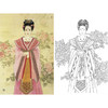 崔景哲竖幅工笔传统仕女人物白描底稿-B013 商品缩略图0