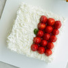 【蛋糕特惠专区 128元】榴恋草莓蛋糕 榴莲+草莓的完美结合 红与白的最佳搭配！2磅 （宜都） 商品缩略图2