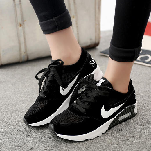 【服饰鞋包】时尚女士运动鞋 平底舒适阿甘女鞋学生拼色 商品图3