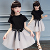 【女童】童装女童裙套装夏装新款中大童韩版裙子两件套儿童时尚套装潮 商品缩略图1