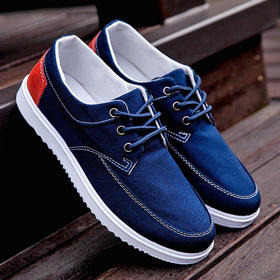 【服饰鞋包】韩版男鞋时尚潮流运动鞋男士透气帆布鞋休闲板鞋