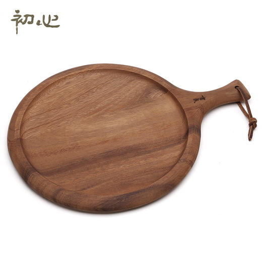 初心| 实木创意面包板水果板披萨菜板 10 寸 商品图2
