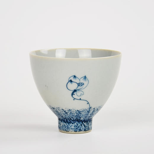 永利汇 | 陶瓷手绘品茗杯 青花瓷小茶杯 商品图3