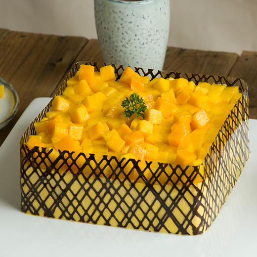 【芒果茫茫蛋糕】新鲜芒果香甜嫩滑，芒果慕斯细腻香稠~（重庆） 商品图0