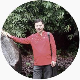 阮为真 中国书法家协会会员 行书 （四尺对开138cm*34.5cm）