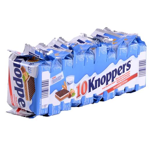 澳洲Knoppers威化饼干 牛奶榛子巧克力味 25g*10 K 商品图1