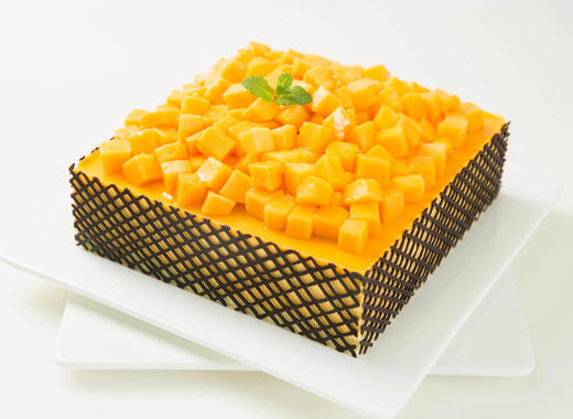 芒果慕斯  （慕斯比同尺寸奶油蛋糕小/介意勿拍/提前3小时预订） 商品图0