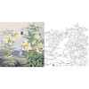 工笔花鸟白描底稿-张克齐百合花-斗方小品册页-A438 商品缩略图0