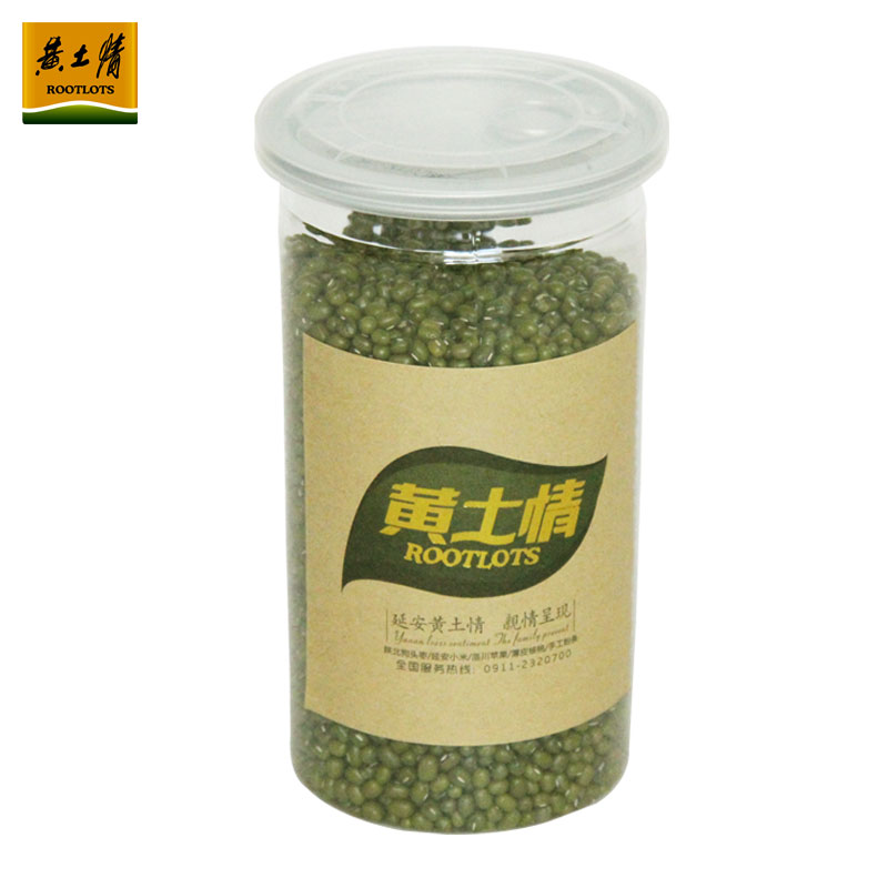 黄土情 绿豆桶装500g
