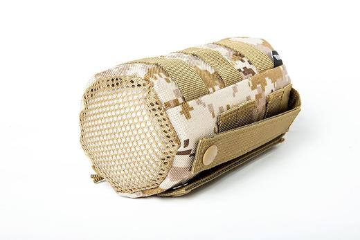 水壶袋-三层编织带-外挂功能强大-黑色、沙漠迷彩 商品图2