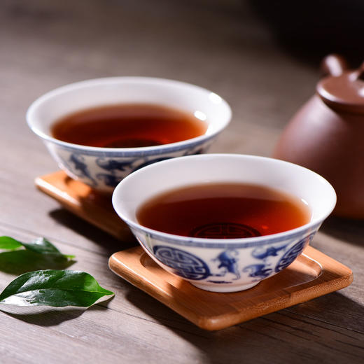 吉顺号220g糯米香熟沱茶盒装外形光滑圆润糯香悠长 商品图3