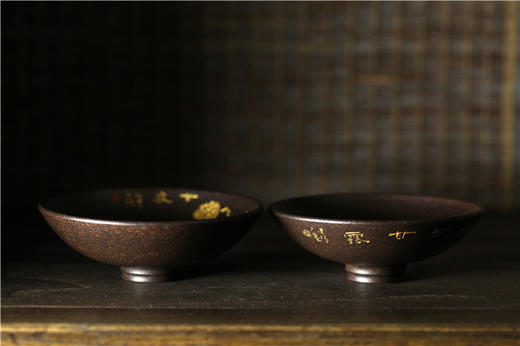 【姜刻】黑金沙杯 商品图2