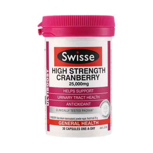 【 跨境直邮】澳大利亚Swisse瑞思蔓越莓胶囊30粒/瓶 呵护女性健康保养卵巢 商品图0