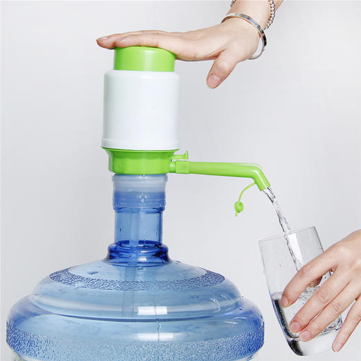 （抽水器）手压式抽水器桶装水压水器纯净水吸水器矿泉水饮水器 商品图1