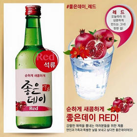 韩国原装好天好饮水果味果味酒360ML 多口味混批