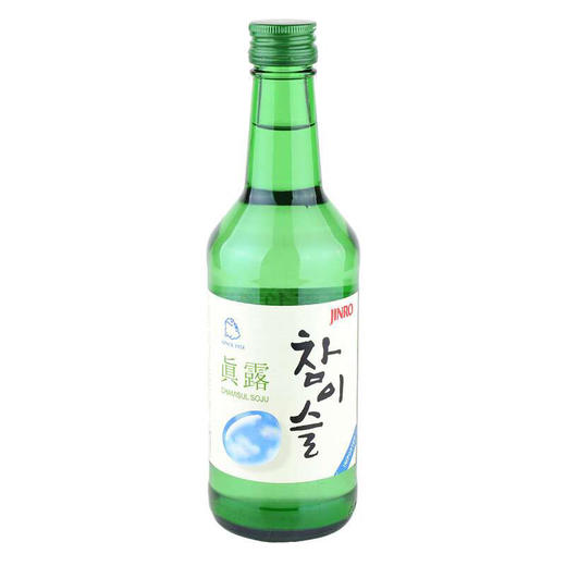 韩国原装烧酒竹炭酒真露360ML 商品图1