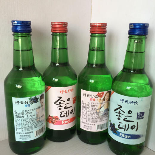 韩国原装好天好饮水果味果味酒360ML 多口味混批 商品图4