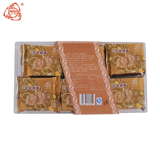 上海三牛饼干 三牛桃酥 264克礼盒装 独立小包装 商品图0