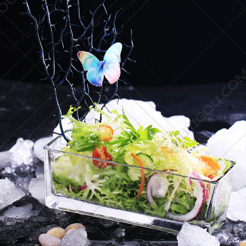 创意玻璃色拉池 风靡全国的色拉盛器 大、小号色拉池 商品图2