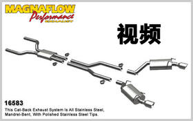 定制科迈罗V6、2.0T排气，有视频，芒果Magnaflow，物流费到付