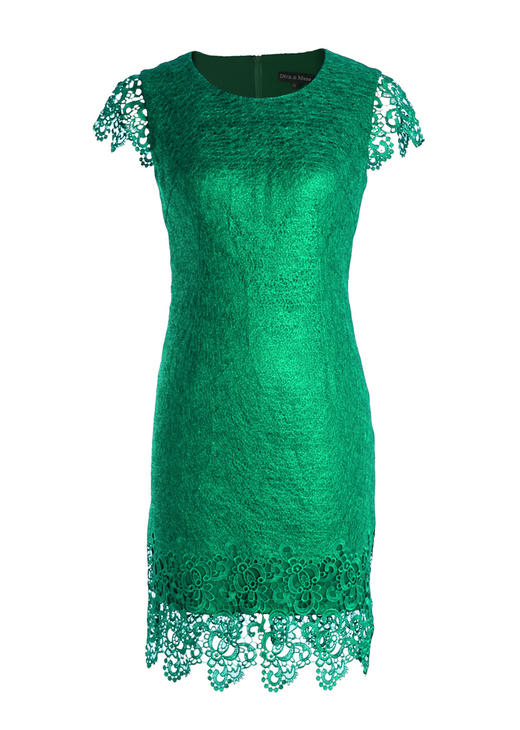 极致优雅蕾丝连衣裙   1501006 商品图2