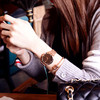 （手表）。女士手表女款简约钢带表 潮流时装表 商品缩略图4