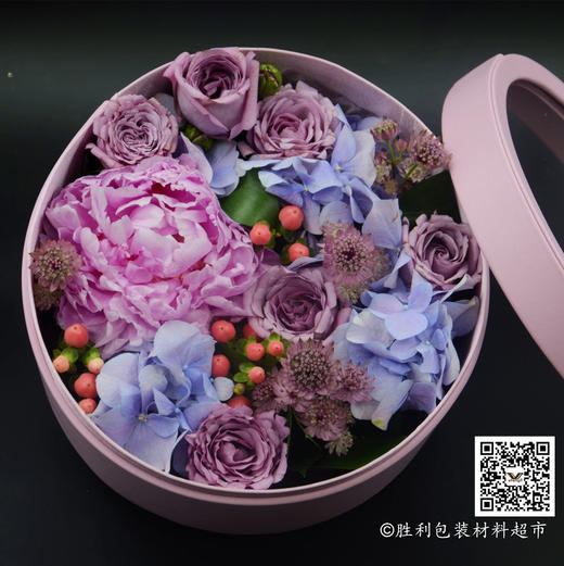 开窗皮圆盒（23*12.5CM,运费到付） 商品图2