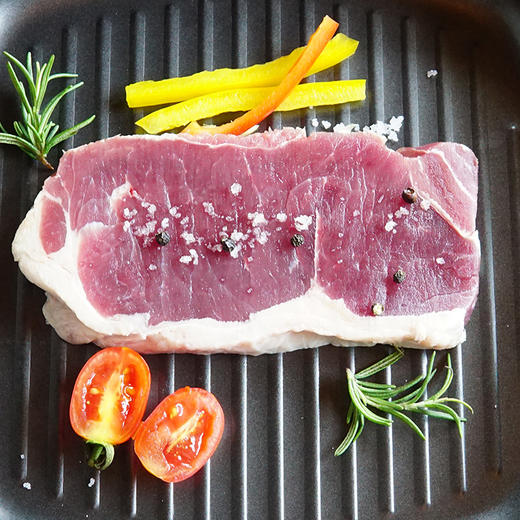 原切草饲西冷牛排150g取自口感韧度强的牛外脊原味需后期调味腌制推荐