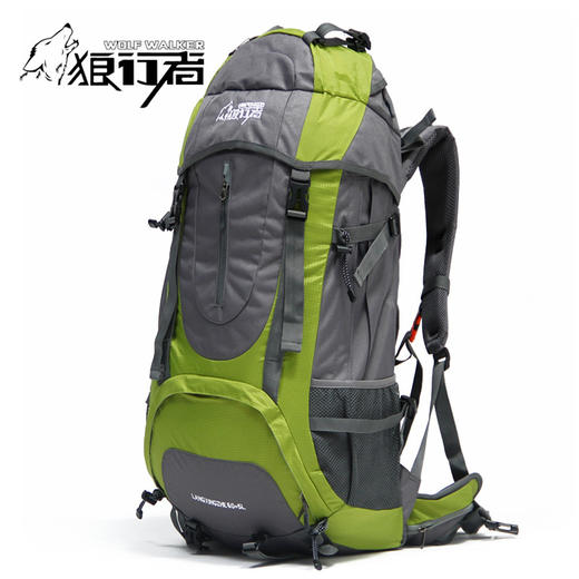 （登山包）户外专业登山背包 户外大容量双肩旅行背包60+5L尼龙旅行背囊 商品图2