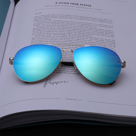 （眼镜）新款偏光太阳镜女士高清蛤蟆镜记忆框个性偏光墨镜太阳眼镜潮 商品图4