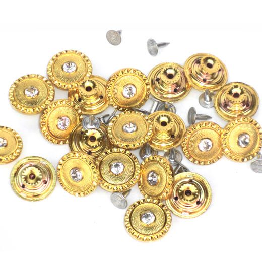 修鞋配件配件牛仔扣 扣子 带钻 商品图3