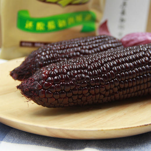 🔥🔥8根仅39.9🌽山西有机黑玉米，有机认证，非转基因，软糯香甜，满满花青素 商品图0