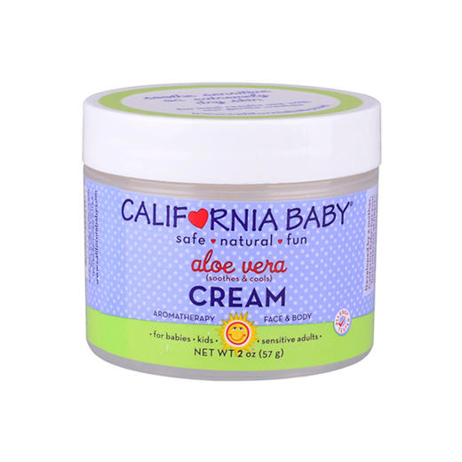 美国加州宝宝芦荟保湿滋润面霜57g California Baby  商品图0