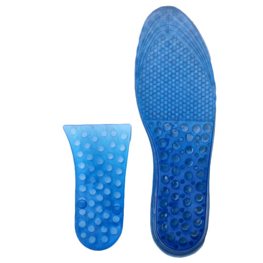 二层硅胶绒面增高鞋垫 商品图1